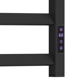 Полотенцесушитель электрический APEXTERMO Galaxy GL00184BM 800x400 черный матовый